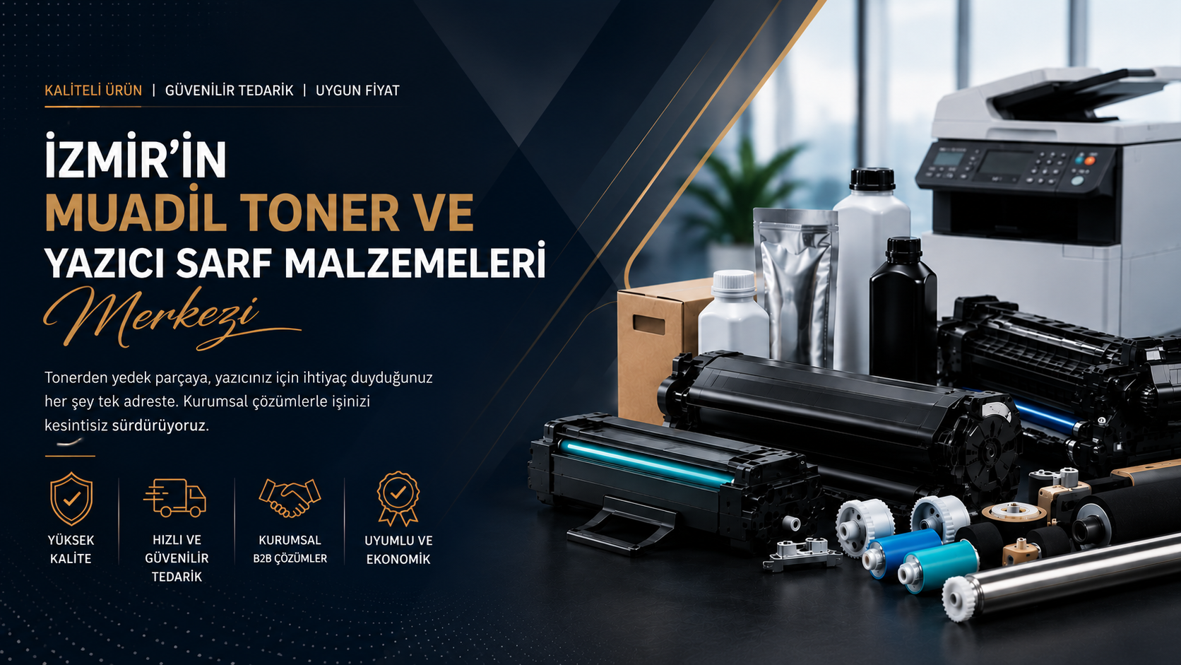İzmir Muadil Toner ve Yazıcı Sarf Malzemeleri - İzmir Toner Merkezi